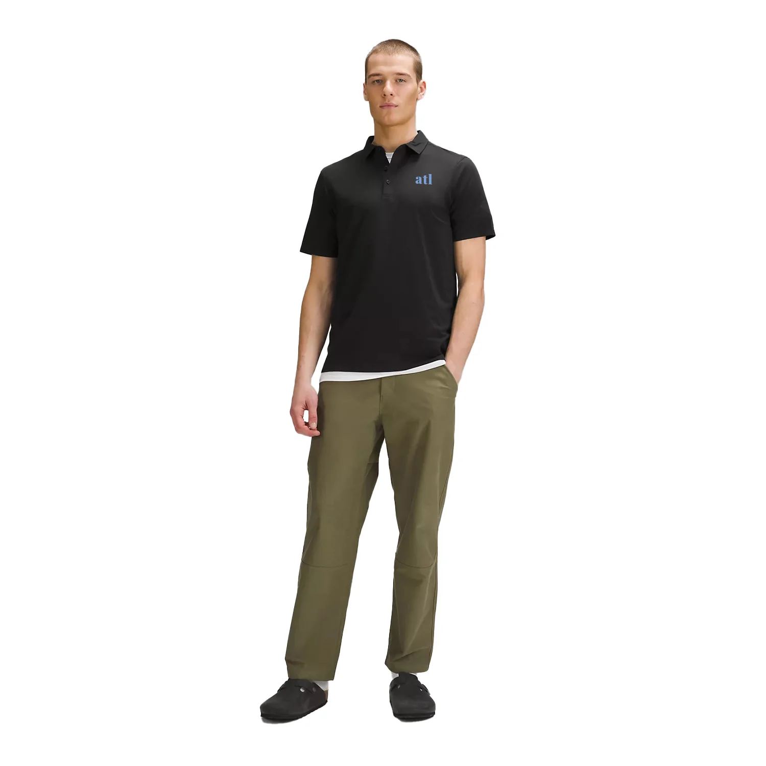 Hawks Evolution Blue ATL Polo - Image 2