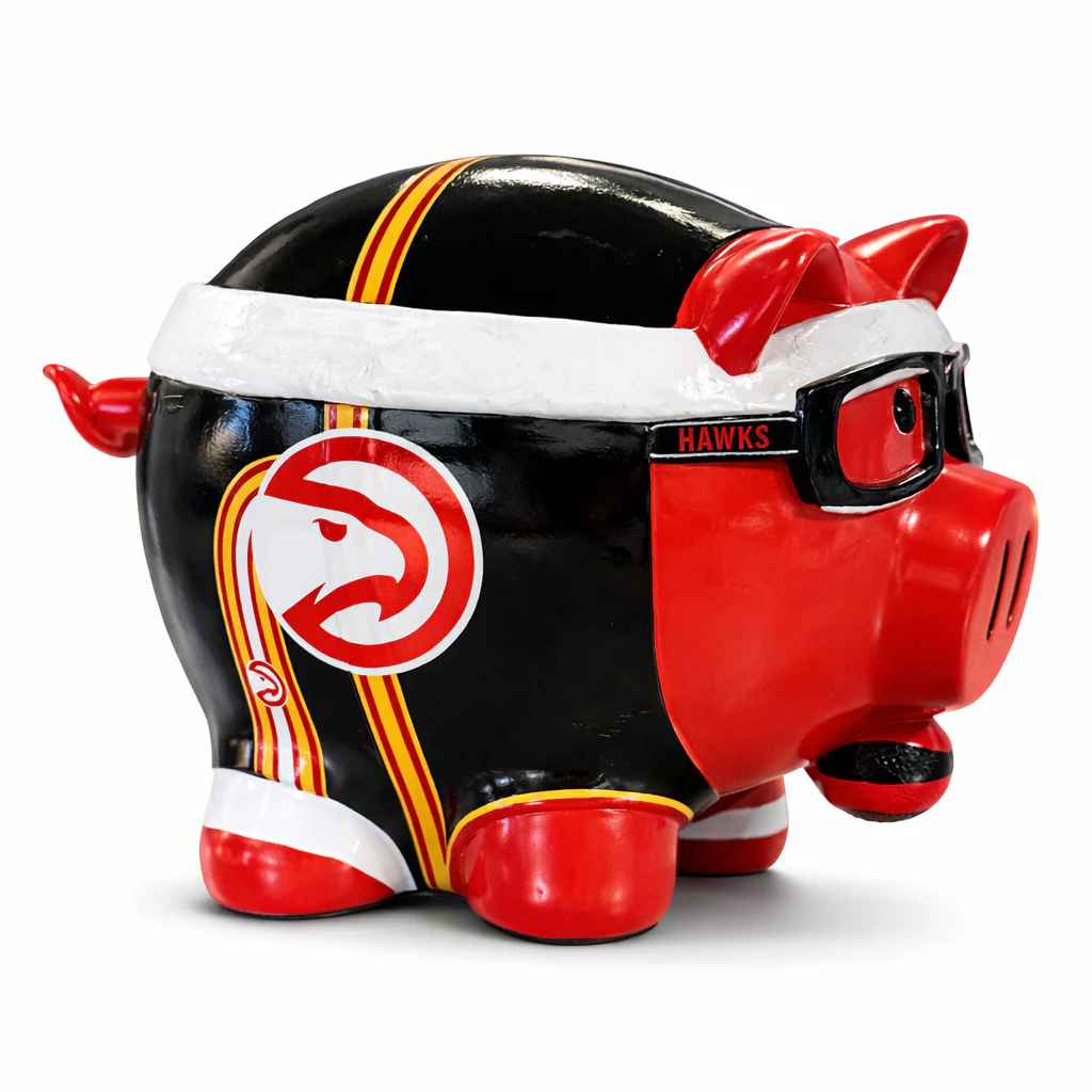Foco Hawks Piggy Bank