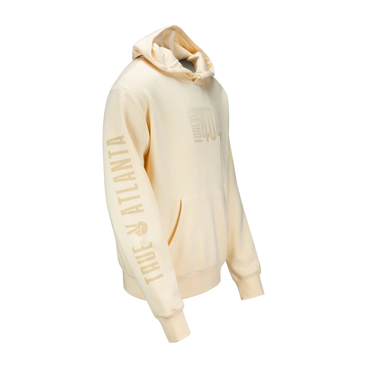 Hawks Forever 404 Mono Bone Hoodie - Image 3