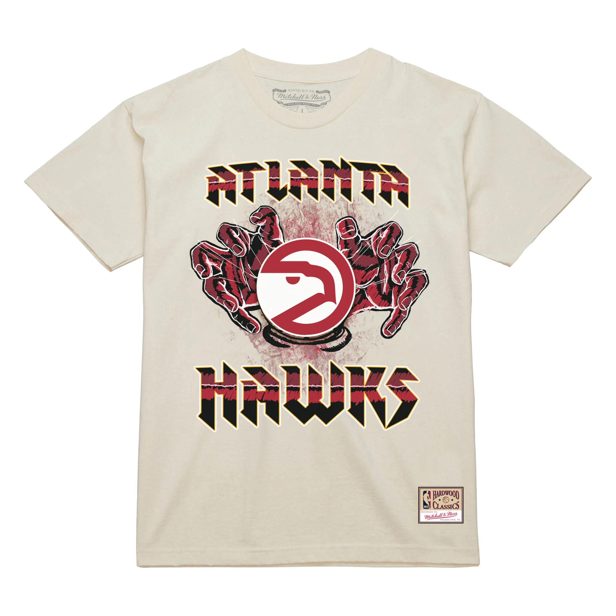 Mitchell & Ness Hawks Crystal Ball Tee