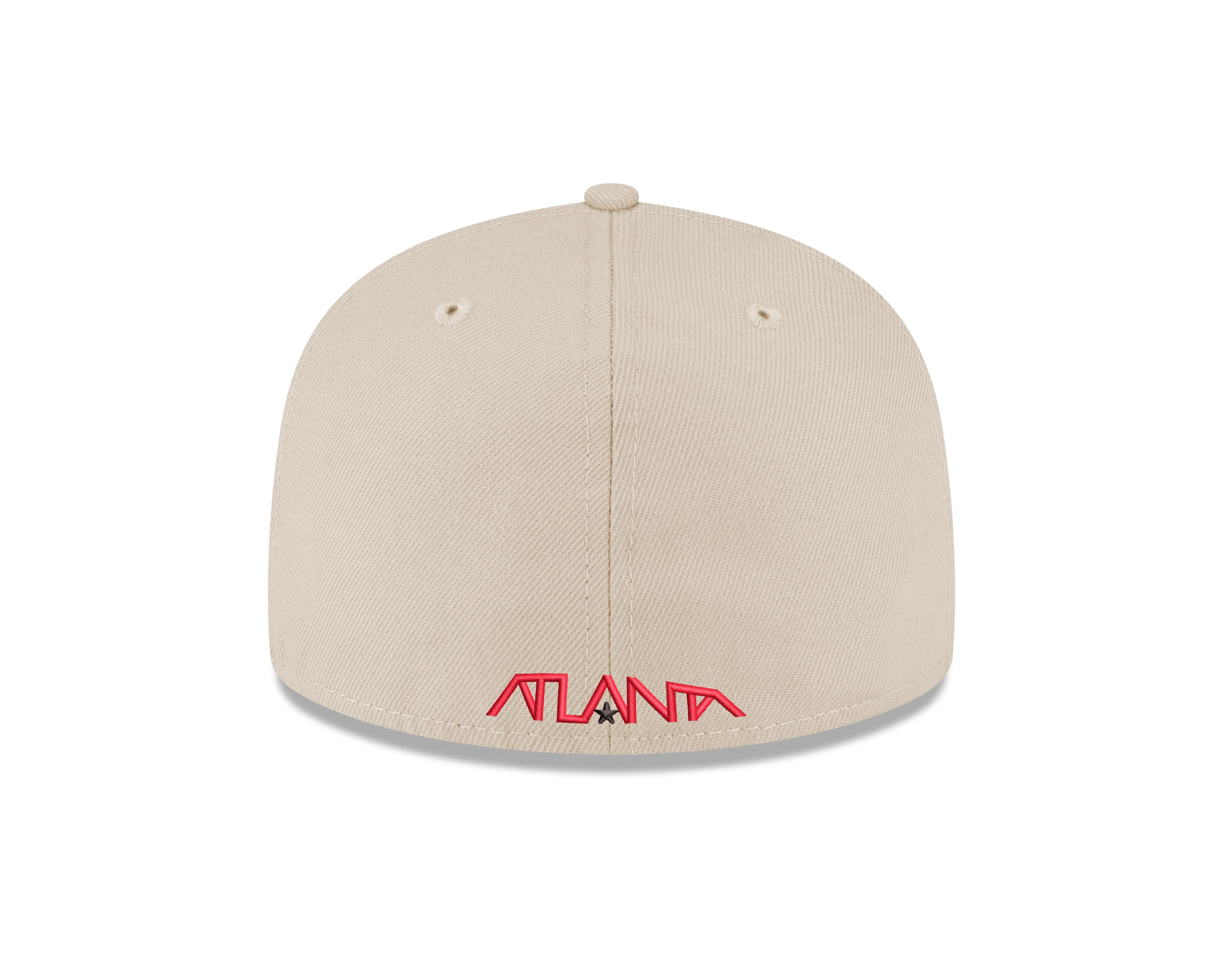New Era Hawks Bird Logo Cream Fitted Hat - Image 3