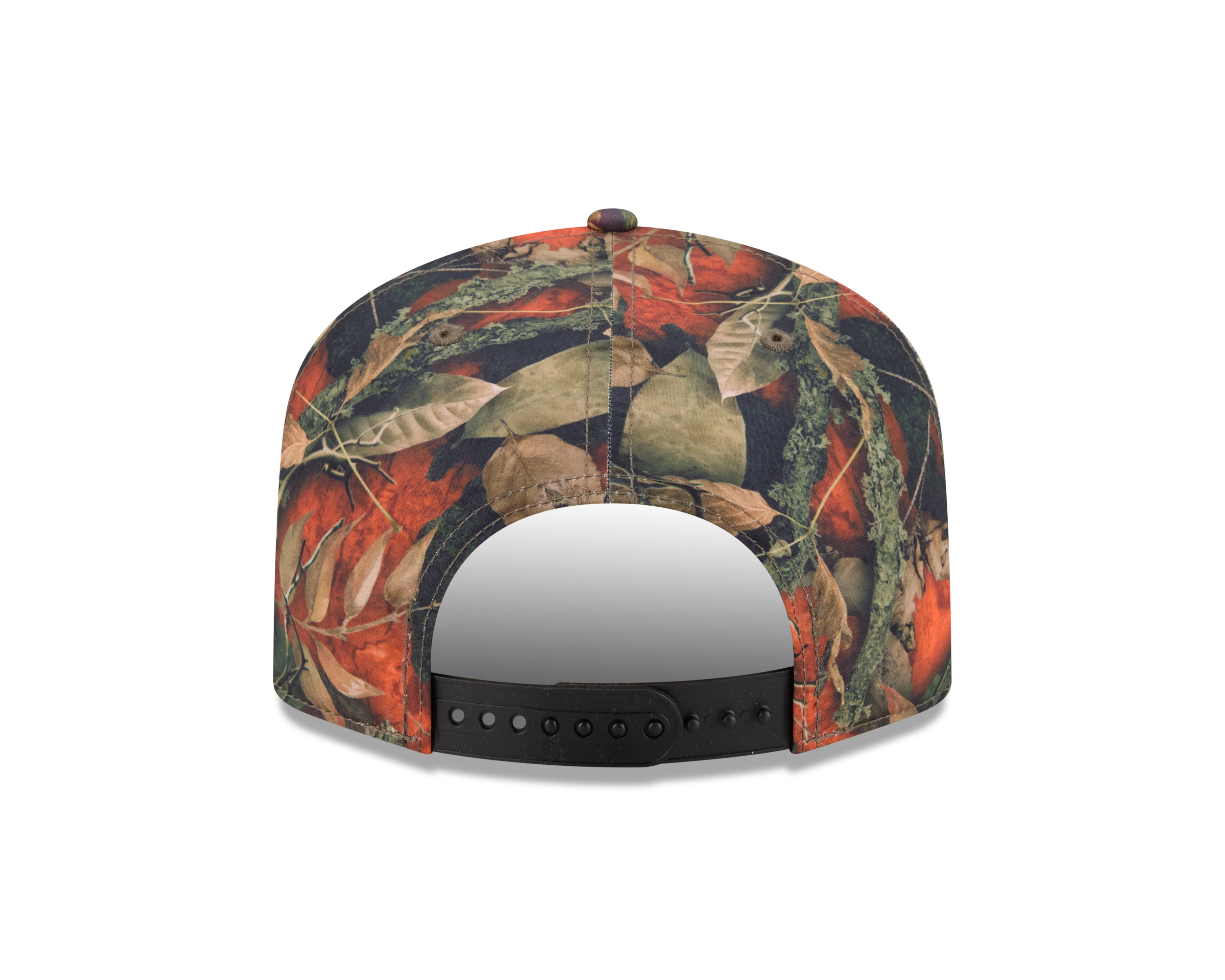 New Era Hawks Black Bill Leaves Snapback - Image 4