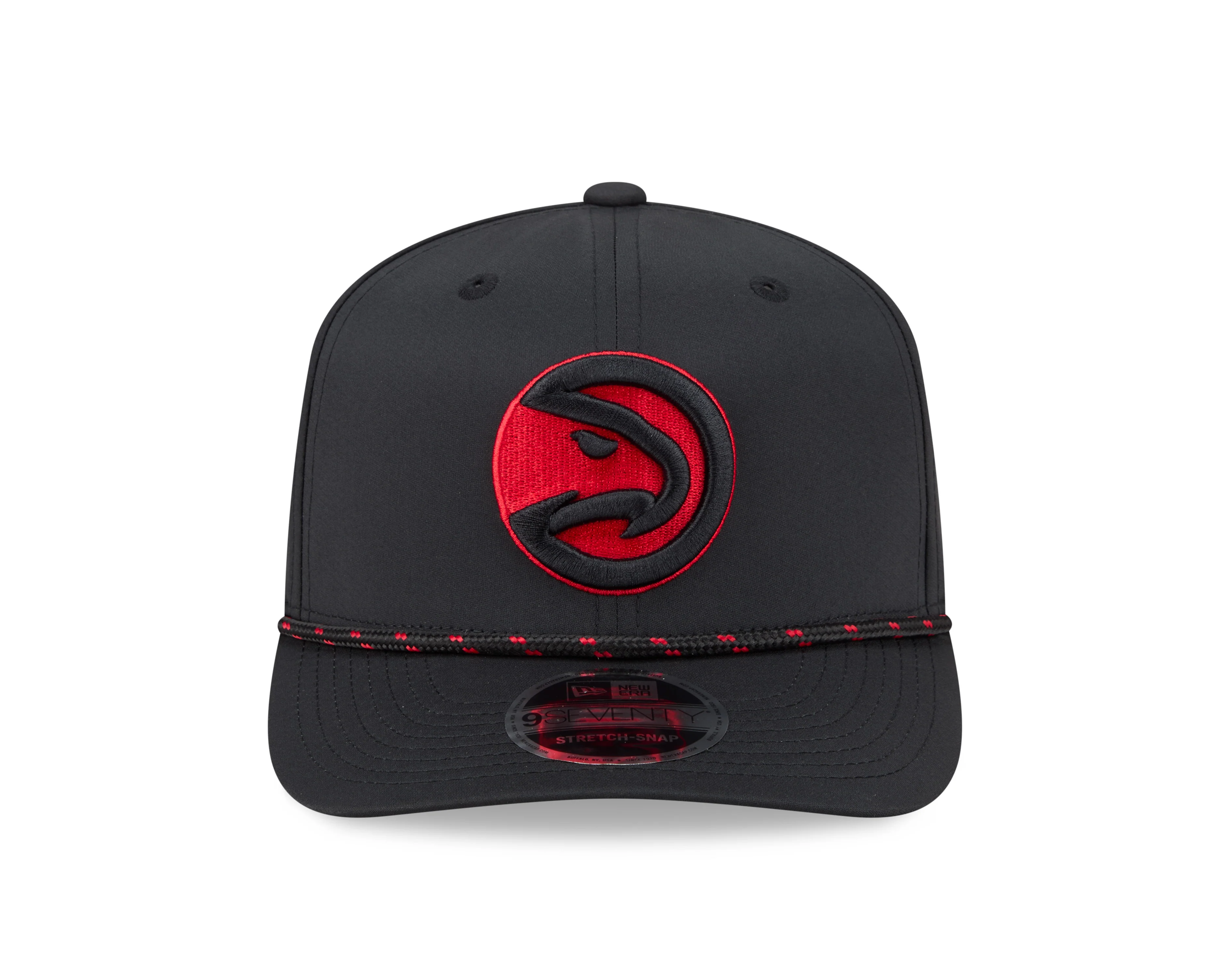 New Era Hawks Black Evo 970 Rope Stretch Hat - Image 3