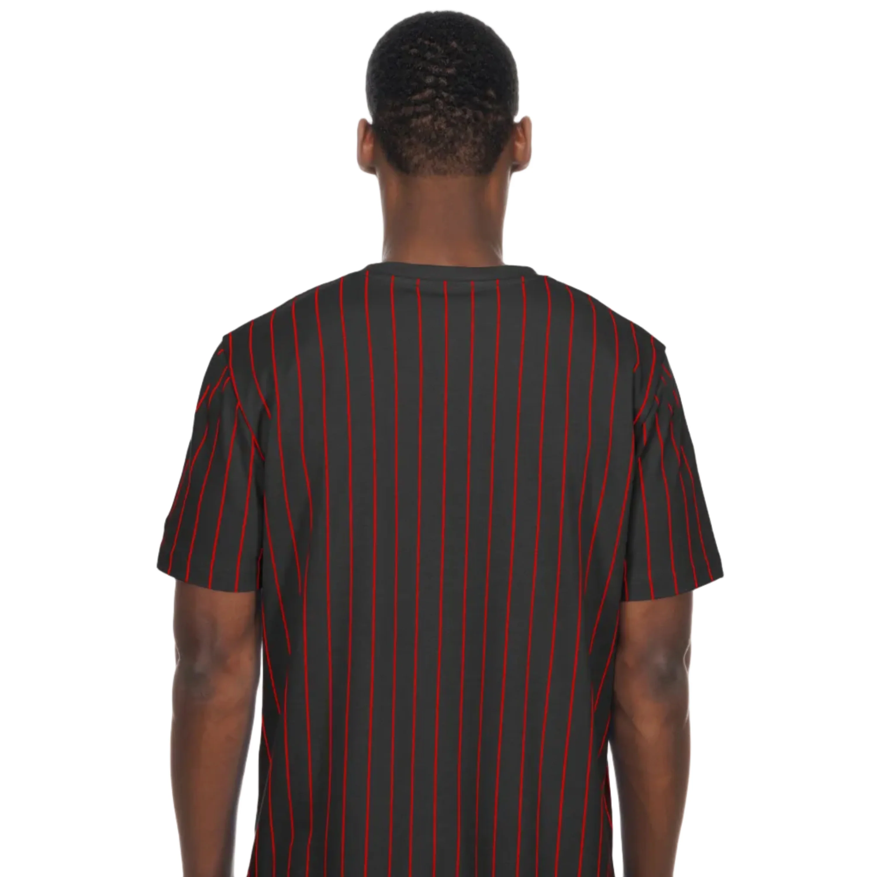 New Era Hawks Evo Throwback Striped Tee - Image 2