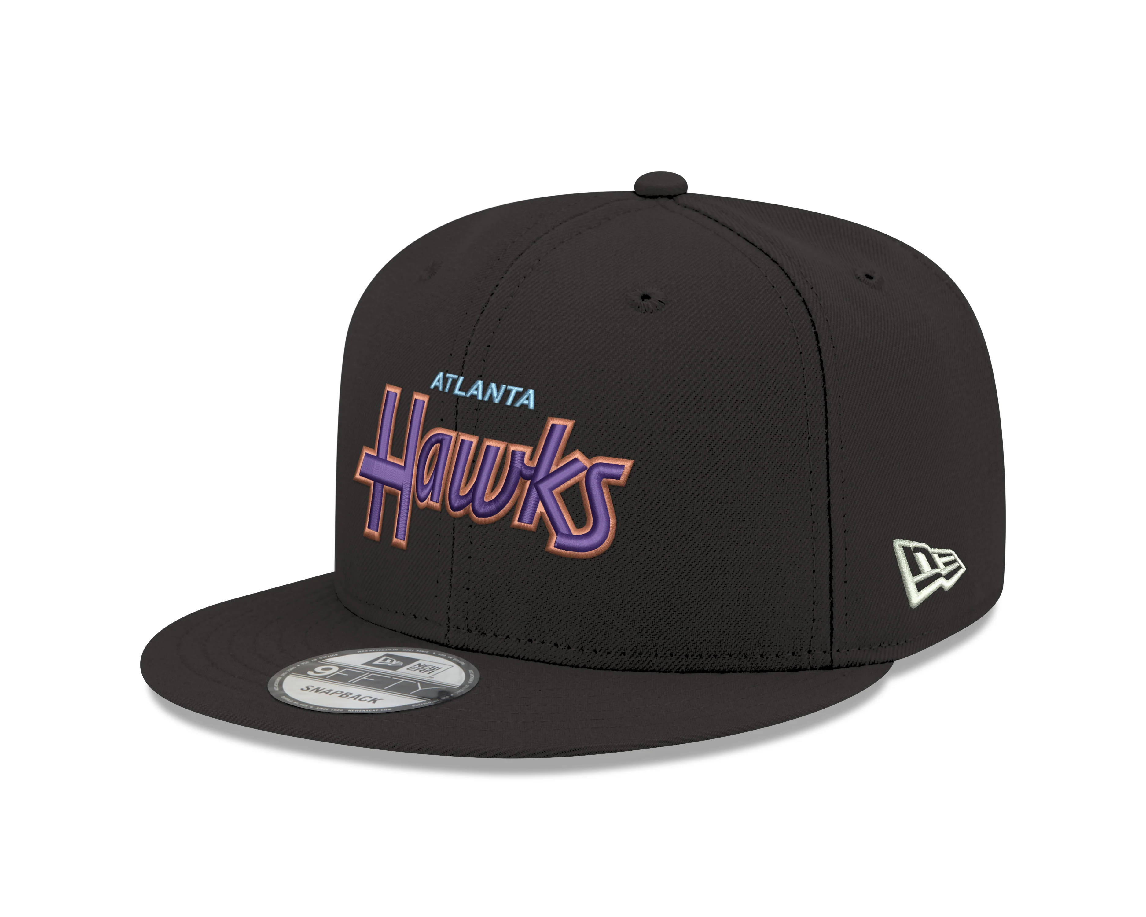 New Era Hawks Grape Hawks Snapback - Image 3