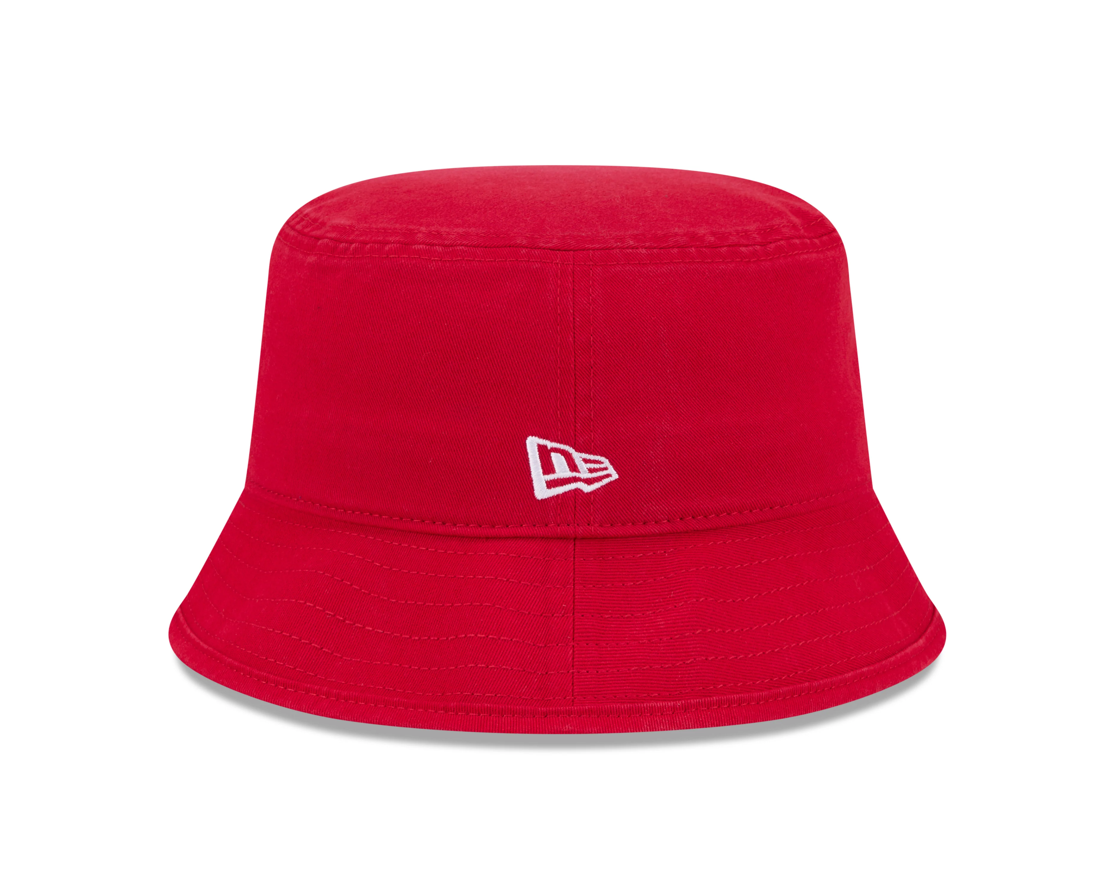 New Era Hawks Red Preppy Bucket - Image 2
