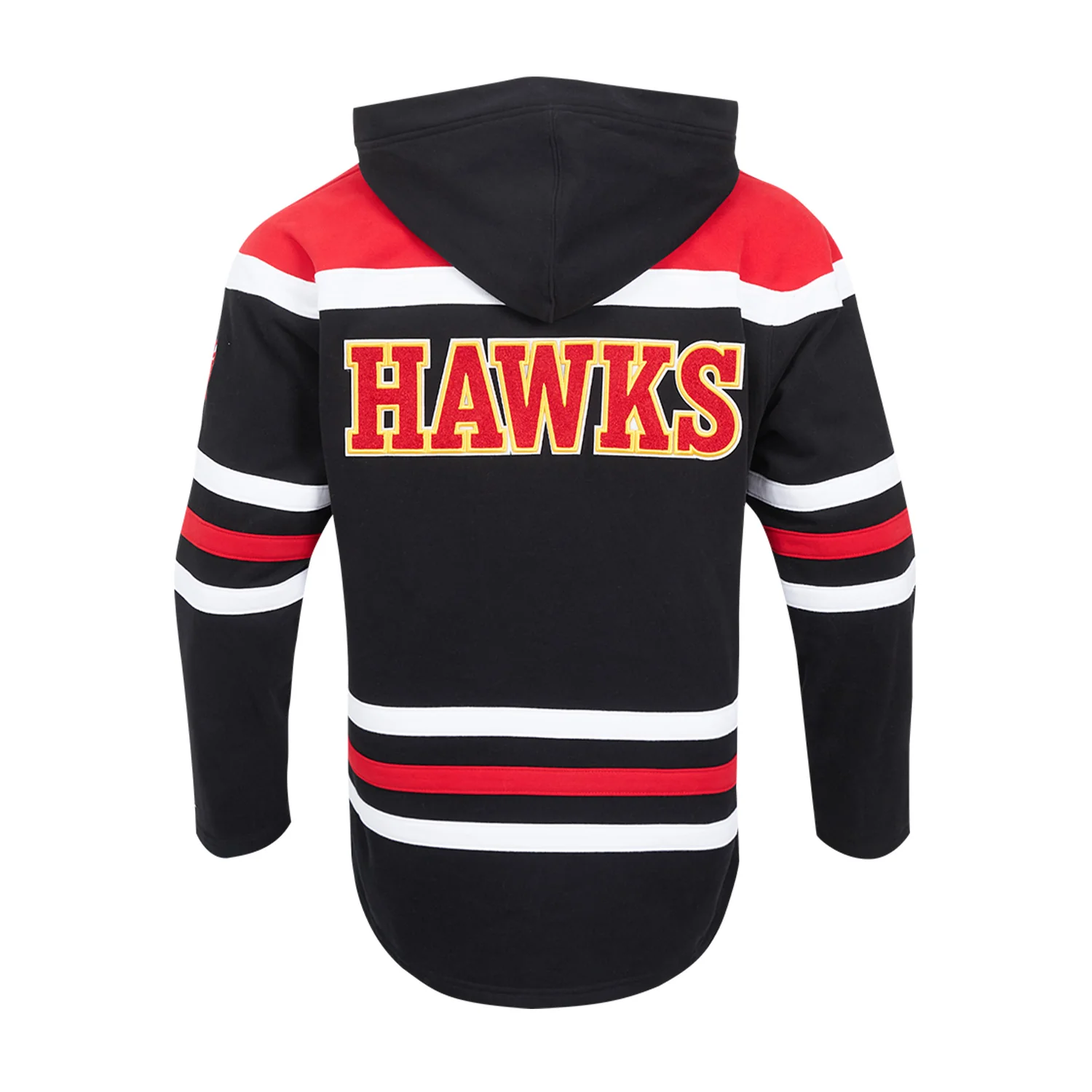 Pro Standard Hawks Fleece Color Block Pullover Hoodie - Image 2