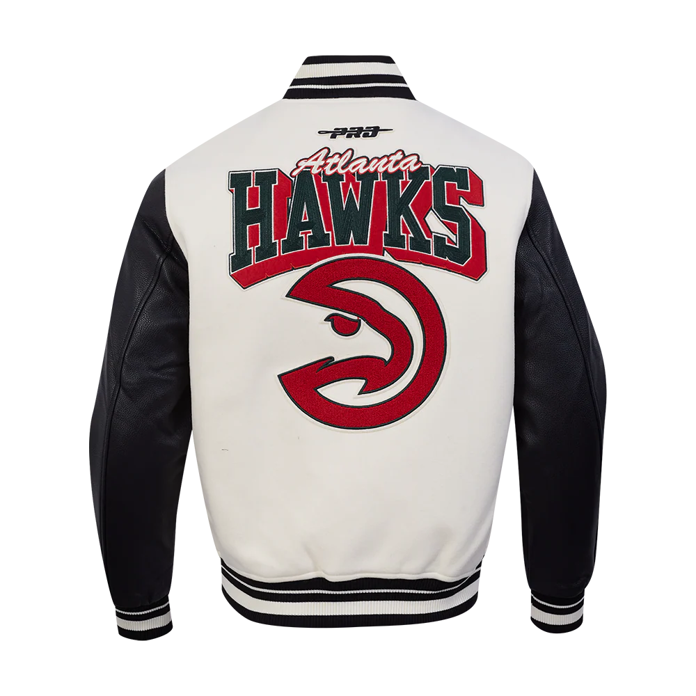 Pro Standard Hawks Best Of Atl Wool Varsity Jacket - Image 4