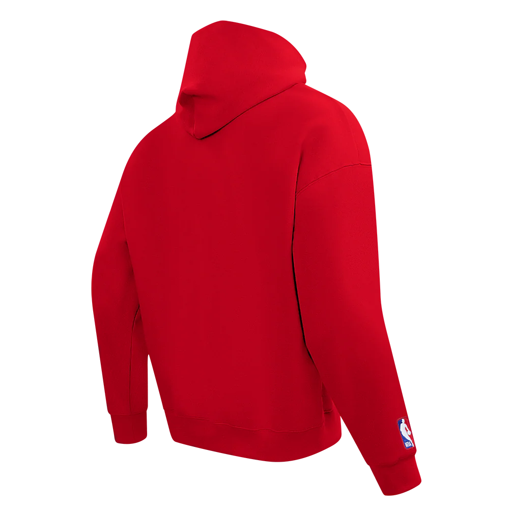 Pro Standard Hawks Red Classic Icon Hoodie - Image 4