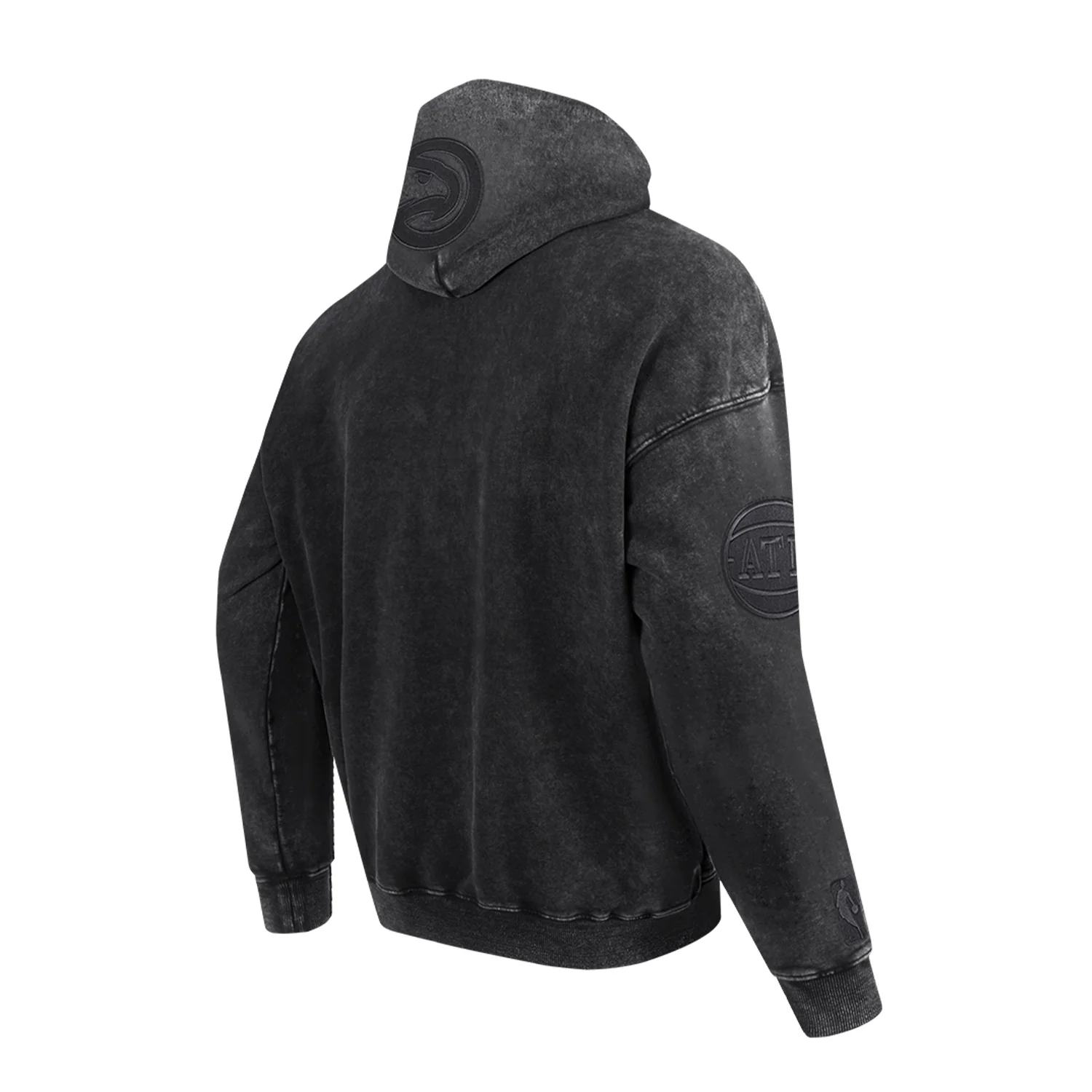 Pro Standard Hawks Vanguard Washed Black Hoodie - Image 4