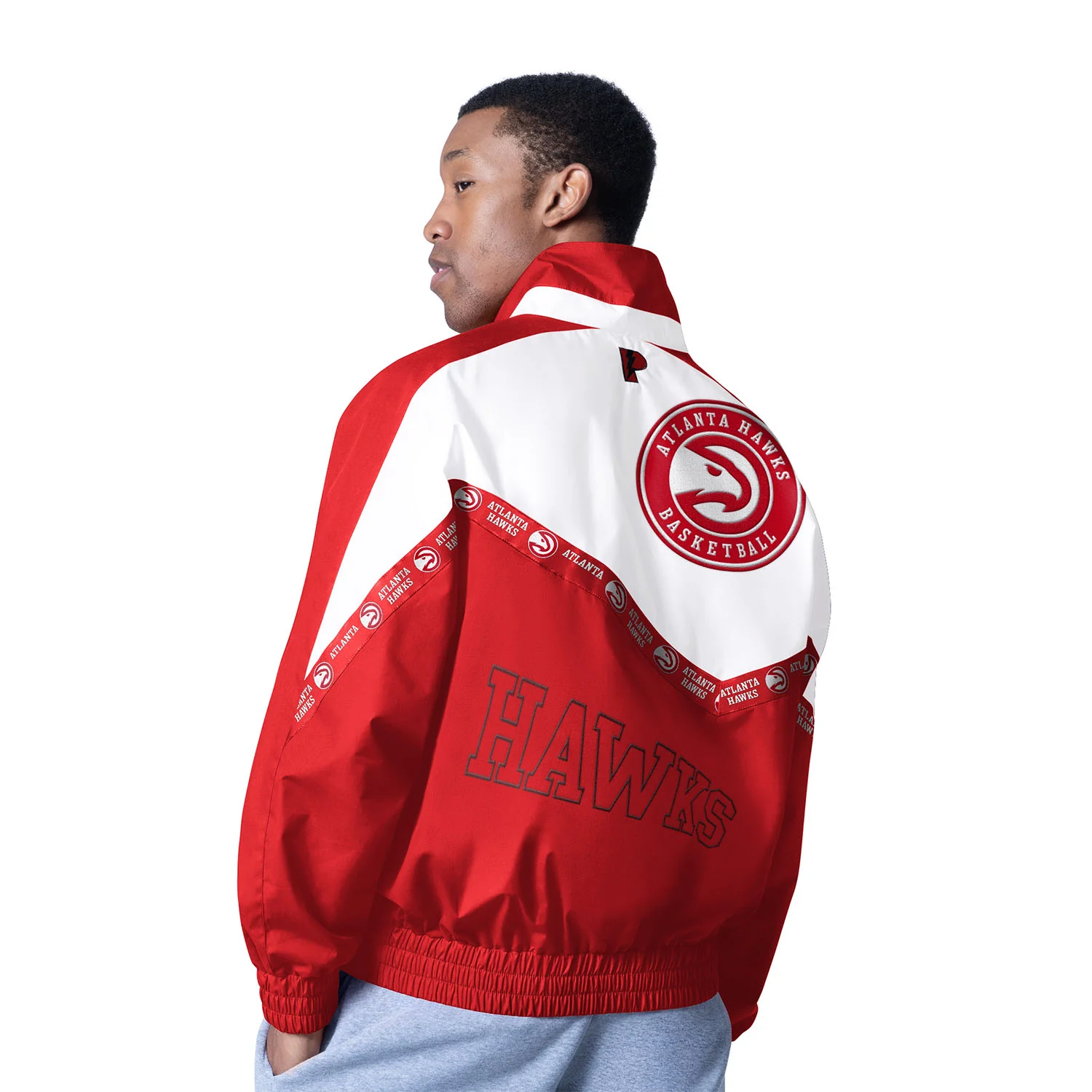 Starter/GIII Hawks Pro Player Full Zip Jacket - Image 2