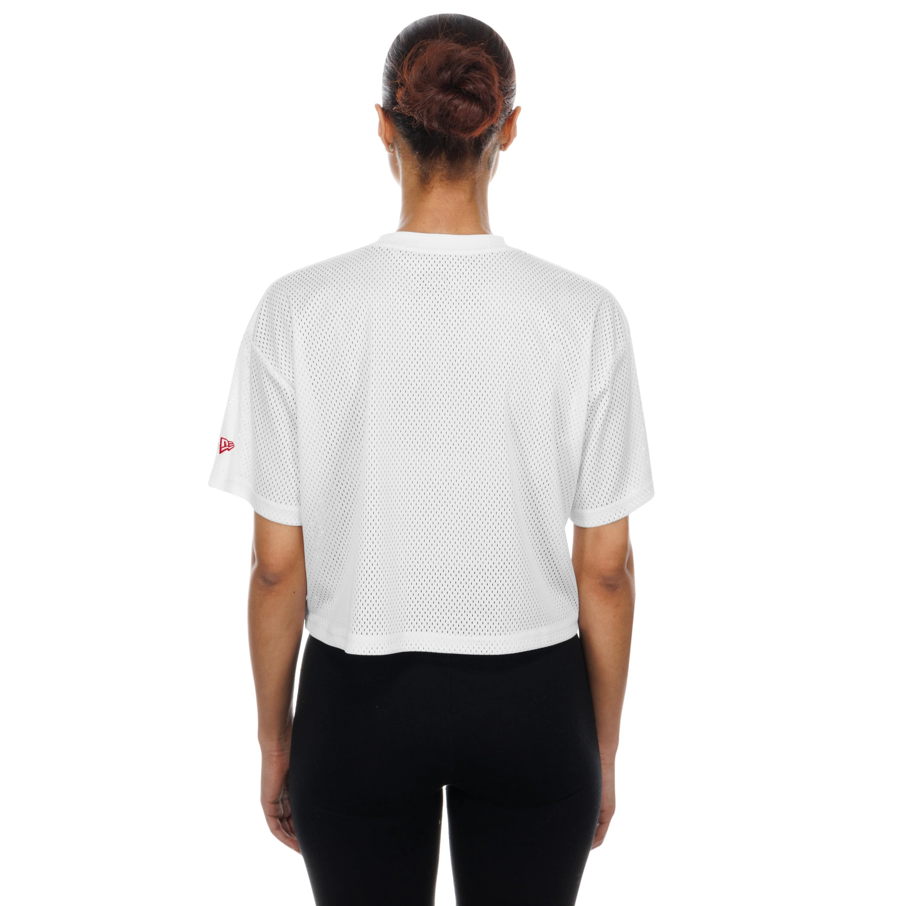 Women's New Era Hawks Big Evo Cropped Tee - Image 3
